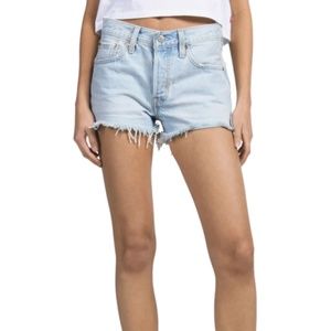 Levi's 501 Shorts in Bowie Blue
